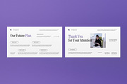 White Purple Company Profile Keynote, a Presentation Template by graphicook (Thumbnail 4 of 4)