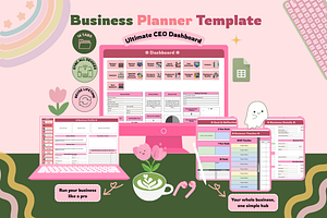 CEO Business Planner Spreadsheet