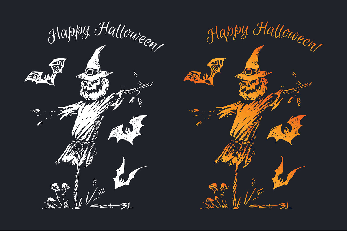 Happy Halloween!, a Decorative Illustration by Margo Miller (Photo 14 of 26)