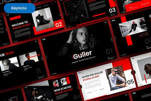 Guller – Business Keynote Template, a Presentation Template by Ink Gallery