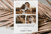 Christmas Card Template CC220, a Card Template by Always Templates (Thumbnail 3 of 3)