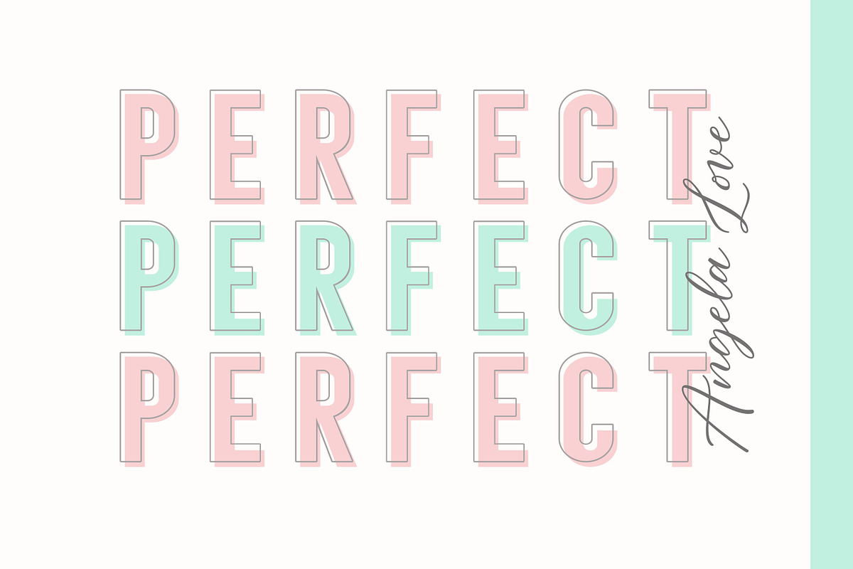 Angela Love Script & Sans preview 4