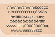 Old Maquine - Display Font, a Sans Serif Font by iqbal habibi (Thumbnail 8 of 9)