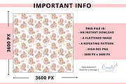 Bunnies Seamless Pattern, a Pattern Graphic by Coastal 5 Designs (Thumbnail 3 of 3)
