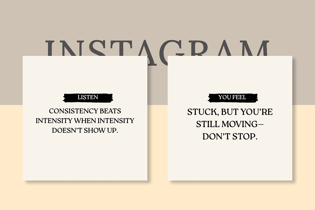 50 Inspiring Instagram Template preview 8