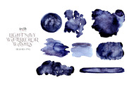 Navy and Ivory with Greenery Flowers, an Illustration by Kim Thoa Designs (Thumbnail 9 of 10)