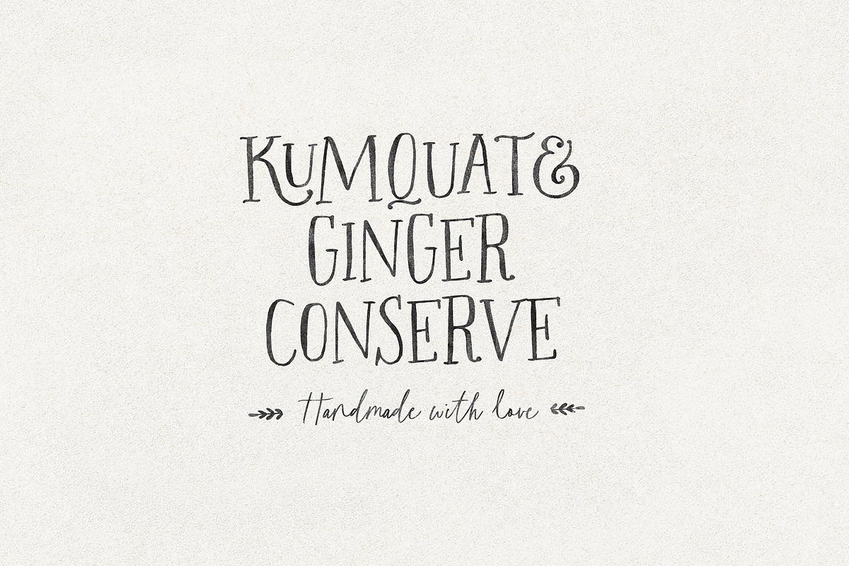 The Freshly Baked Font Trio & Dings, a Script Font by Nicky Laatz (Photo 10 of 24)