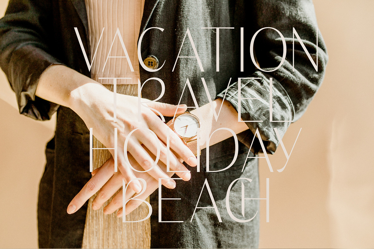 Kingray Quento Luxury Display Font, a Sans Serif Font by timelesstype.co (Photo 12 of 20)