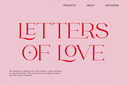 Edhan Martine | 150 Ligatures, a Serif Font by Sealoung (Thumbnail 11 of 18)