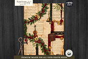 Victorian Christmas Junk Journal KIT, a Seasonal Illustration by ThatsDesignArt (Thumbnail 5 of 20)