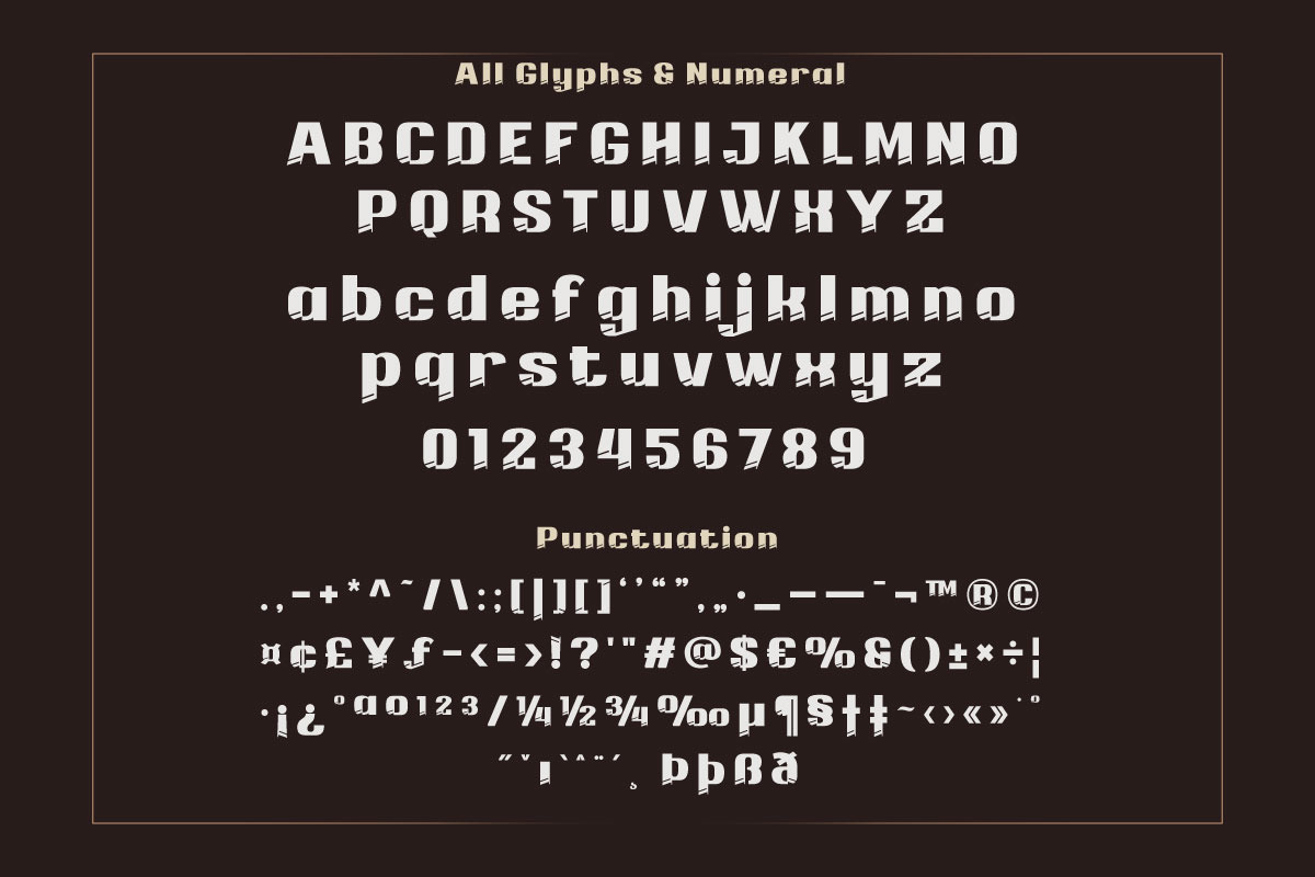 ATHEWE | Display Hero Font, a Sans Serif Font by twinstd (Photo 12 of 13)