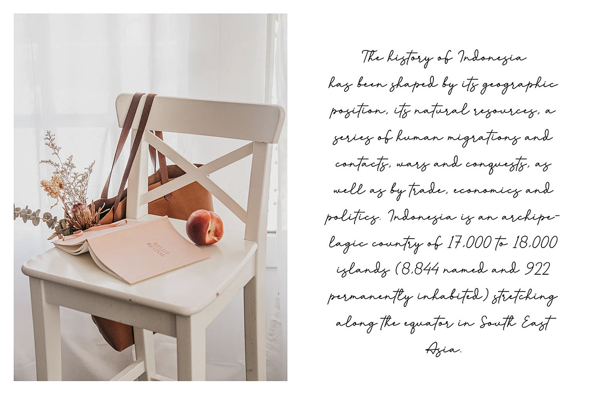 Thea Amelia - Handwritten Font, a Handwritten Font by RantautypeStudio (Photo 4 of 10)