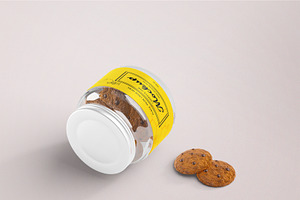 Cookies Jar Mockup