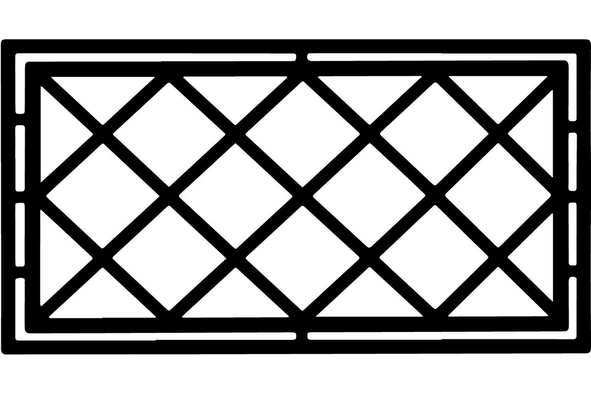Ornamental Window Grill Designs, a Decorative Illustration by Designer_Momina (Photo 2 of 17)