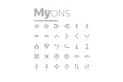 My Icons, an Outline Icon by Andrew Kras Design (Thumbnail 12 of 38)