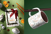 Golden & Mistletoe Charm, a Pattern Graphic by MSNTY STUDIOX (Thumbnail 24 of 26)