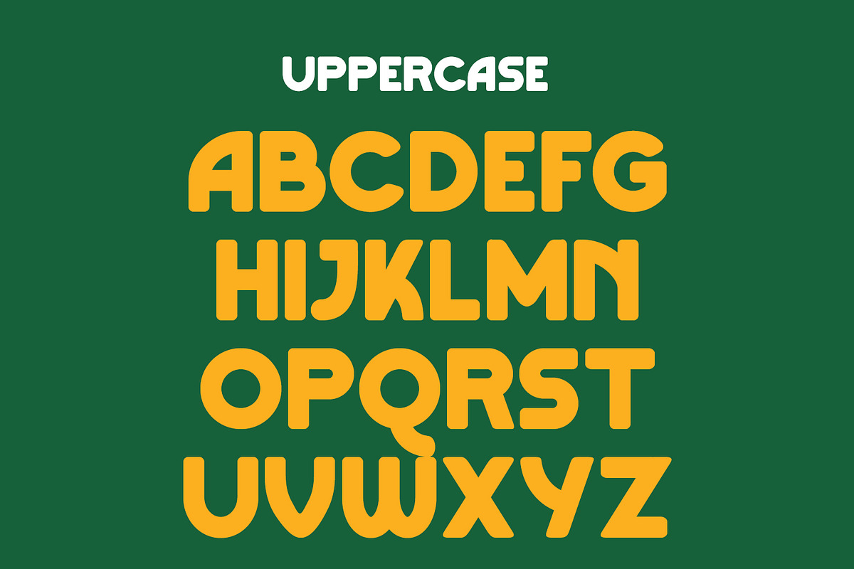 Ekina Kinigoo Bold Retro Font, a Sans Serif Font by WhymoreArt (Photo 8 of 9)