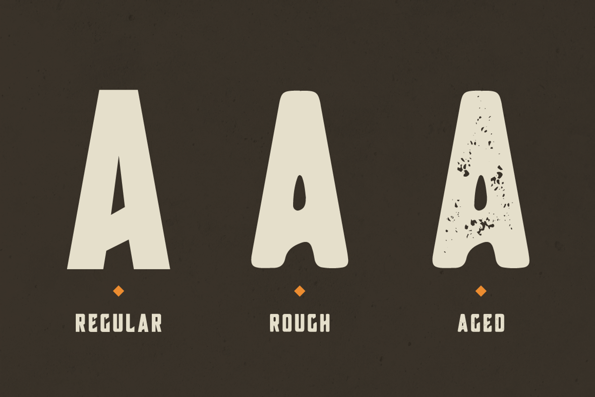 Broscoi - Vintage Font Family preview 2