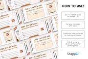 Editable Floral Gift Certificate, a Templates & Theme by Snapybiz (Thumbnail 10 of 10)