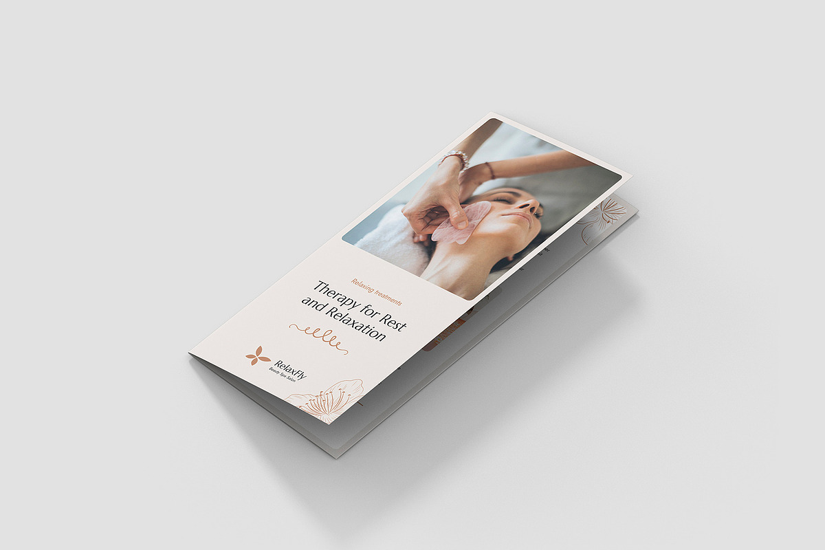 Spa Salon Brochure TriFold Template, a Brochure Template by artbart (Photo 5 of 9)