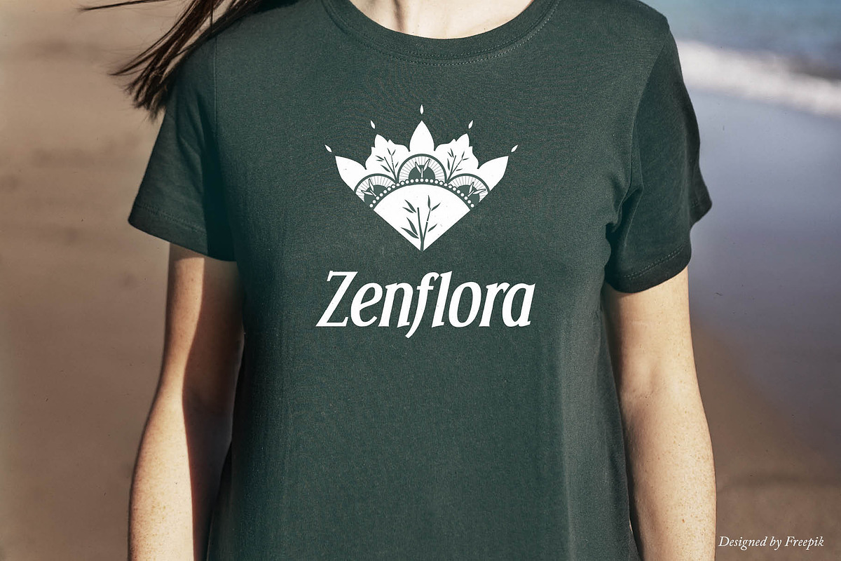 Floral Zen Brand Mark | Canva & AI, a Branding & Logo Template by Elibee (Photo 3 of 6)