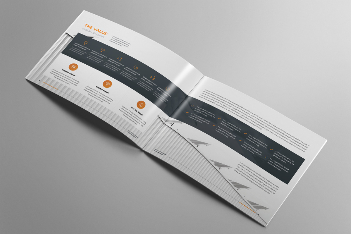 Landscape Corporate Brochure A4 & A5, a Brochure Template by Pro-Gh (Photo 6 of 10)