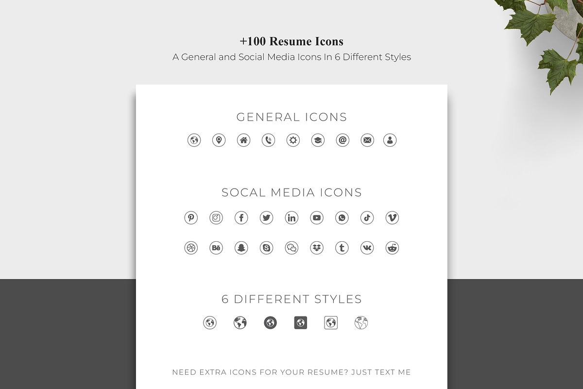 Resume / CV Template | Canva & Word, a Resume Template by CreativeZoom (Photo 6 of 7)