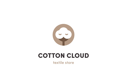Cotton Cloud - Logo Template