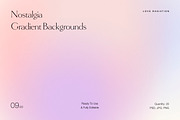 Nostalgia Gradient Backgrounds PSD, an Object Graphic by Love Radiation Studio (Thumbnail 8 of 16)
