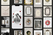 Modern Romance Social Media Pack, a Social Media Template by Pani Temp. (Thumbnail 1 of 14)