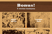 18 Real Wood Vector Textures, a Texture Graphic by Artem Vorotnikov (Thumbnail 6 of 6)