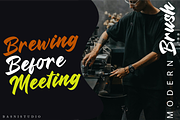 King Rimba Modern Brush Font, a Handwritten Font by Basnistudio (Thumbnail 3 of 7)