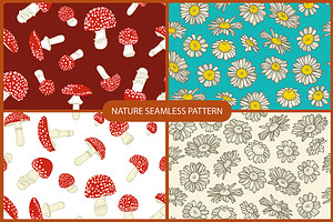 Nature Seamless Patterns