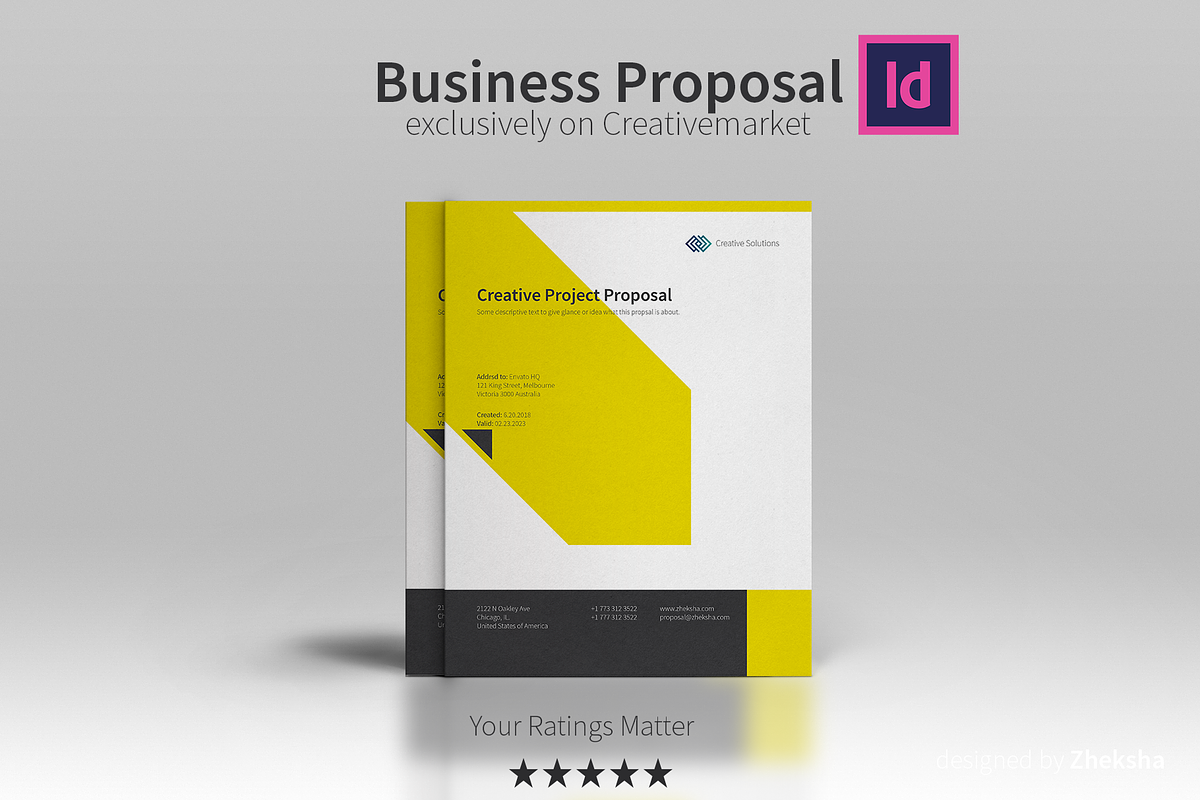 Business Proposal Brochure, a Brochure Template by zheksha (Photo 1 of 4)