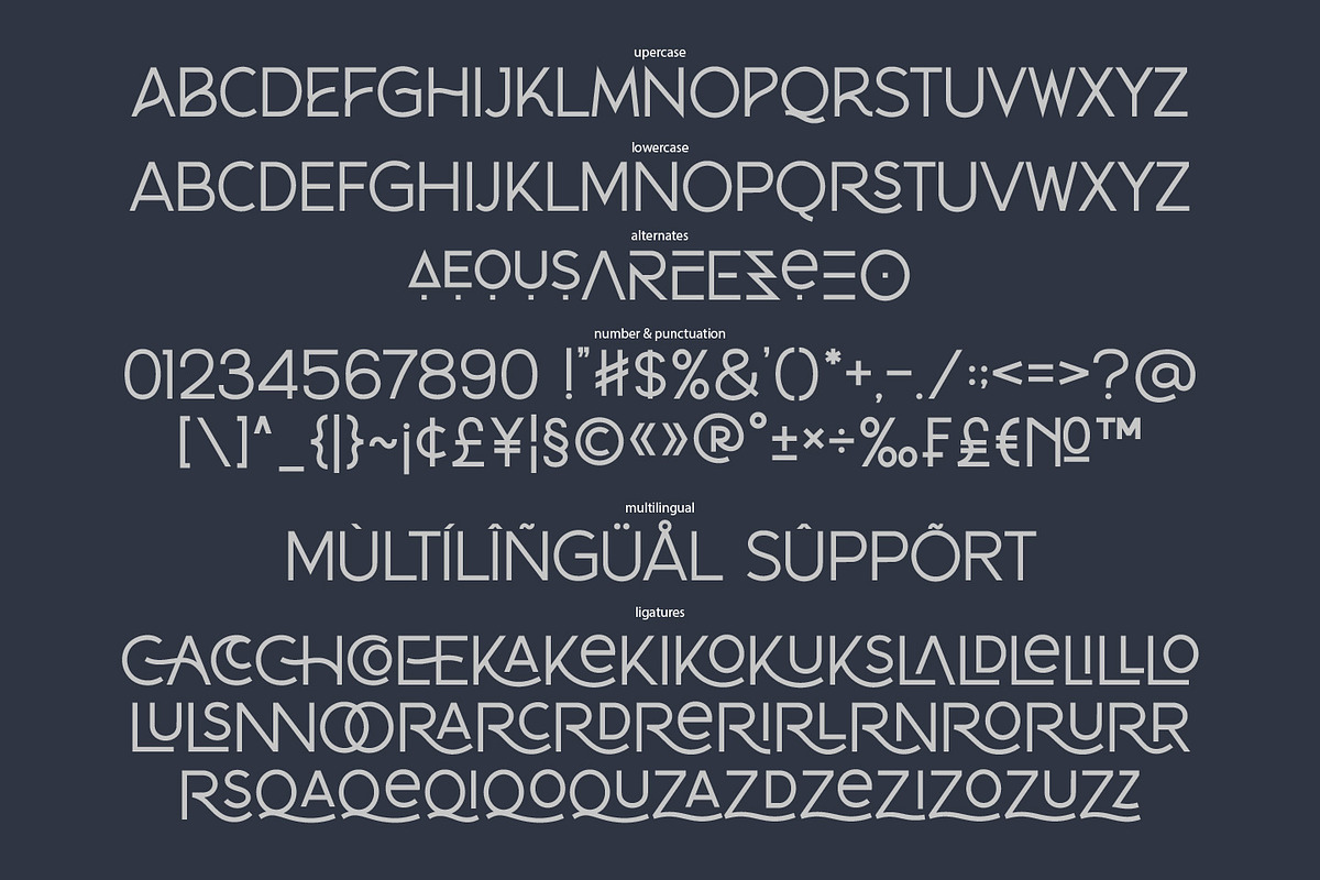 Black Channel, a Sans Serif Font by Abo Daniel Studio (Photo 13 of 13)