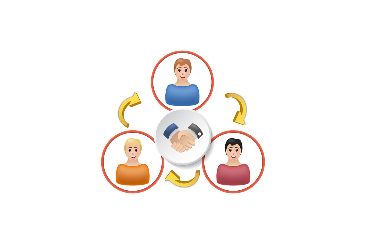 Company Value 3D Icons Set Bundle, an Object Graphic by Aimagenarium@gmail.com (Photo 4 of 21)
