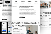 Worker - Company Website UI KIT App, a Device Mockup by Odama (Thumbnail 3 of 6)