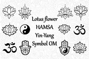 Oriental decorative elements, a Decorative Illustration by Katika Shop (Thumbnail 2 of 6)