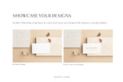 Sand Business Card Photo Mockups, a Product Mockup by Moyo Studio (Thumbnail 2 of 8)