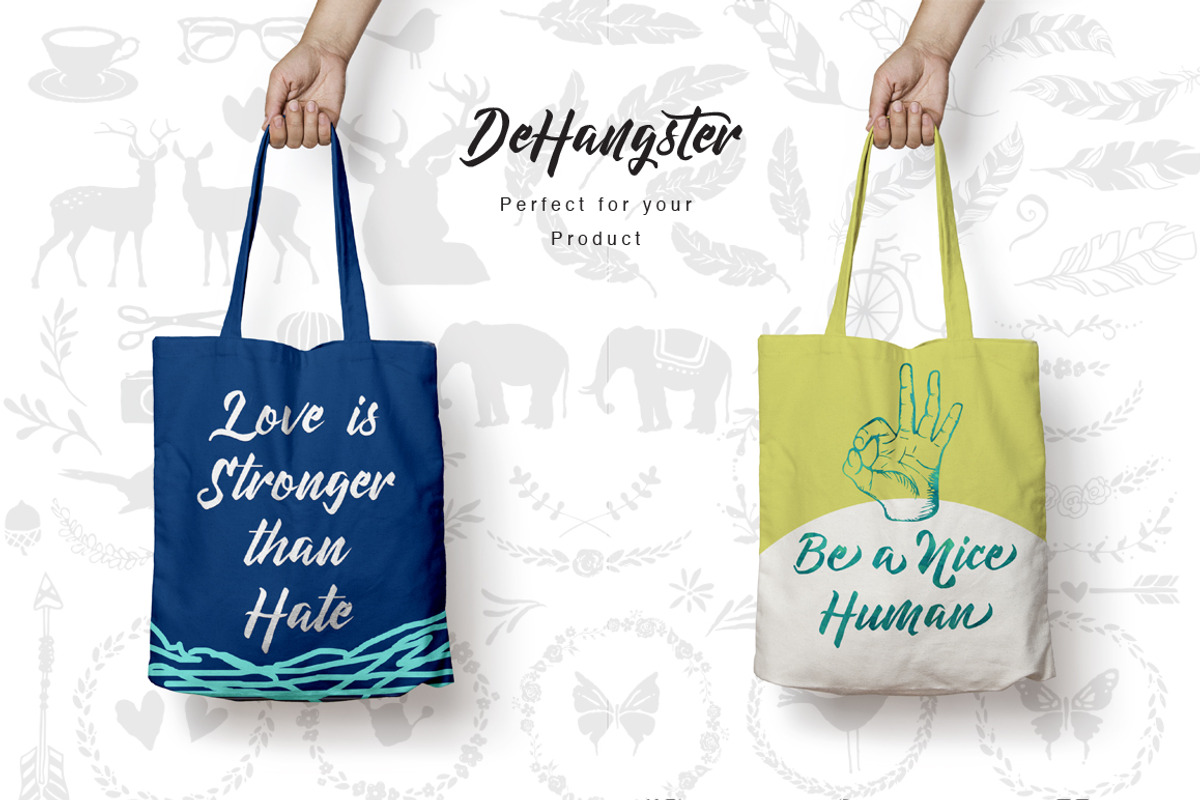 DeHangster Typeface preview 3