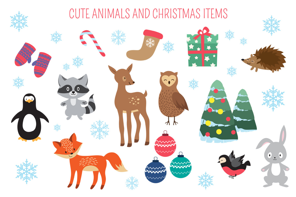 Hello Polar Bear!- clipart set, a Graphic by ComelyPics Shop (Photo 4 of 9)