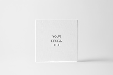 Square Canvas Mockup