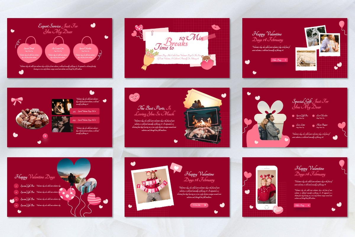 Lover - Valentine Powerpoint, a Presentation Template by Dhabee (Photo 8 of 8)
