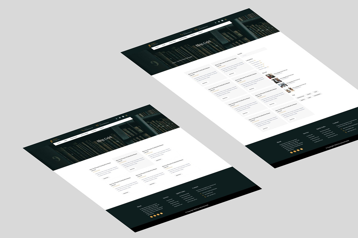 LegiStyle - Full Figma Website, a Websites & App Template by ZoomDrive (Photo 8 of 9)