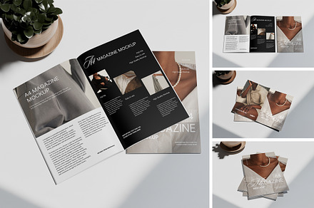 Brochure and Catalog Mockups, a Books & Magazine Mockup by xavier_studio