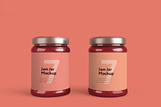 Jam Jar Mockup, a Packaging Mockup by GraphicWave (Thumbnail 1 of 7)