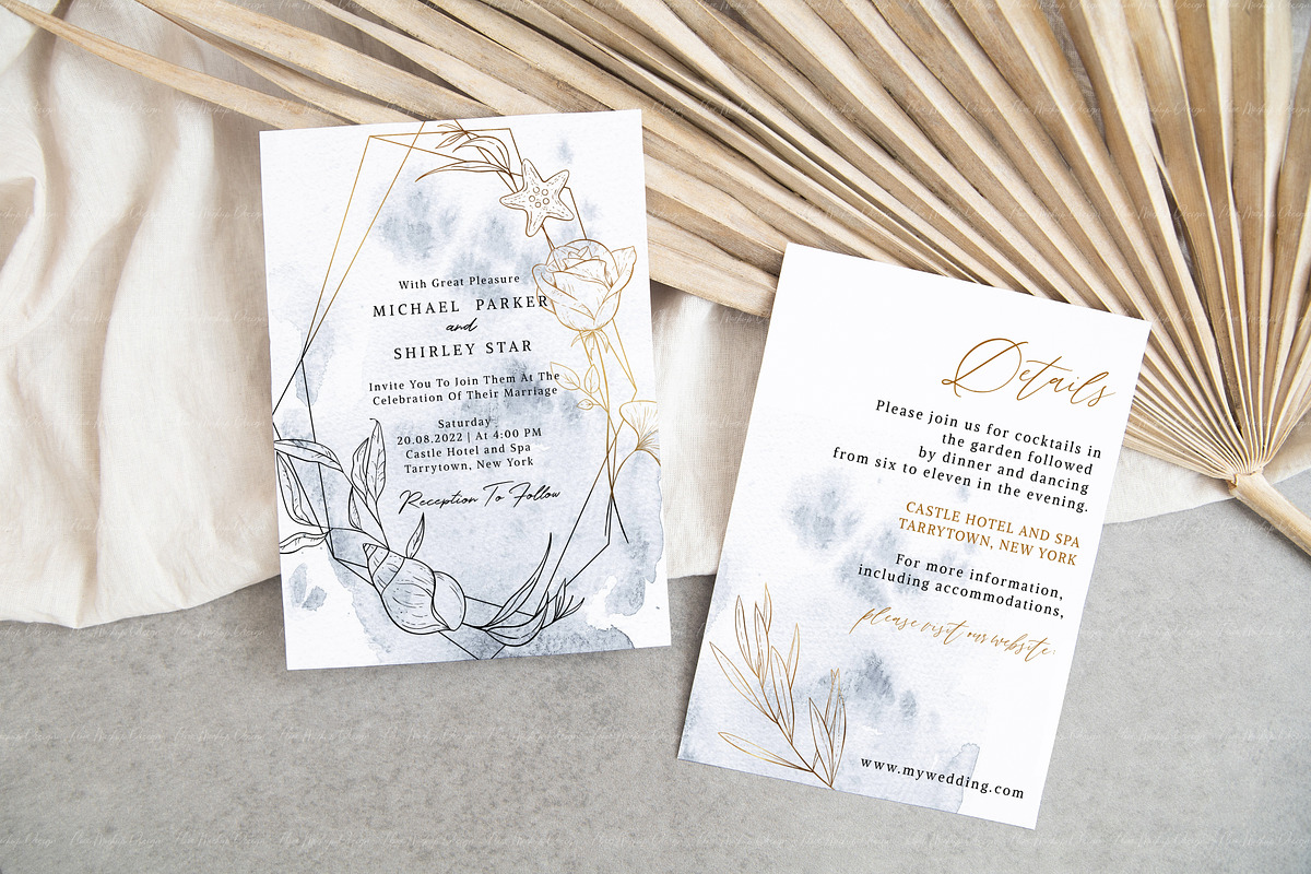 Double 5x7 Boho Card Mockup, a Product Mockup by ILoveMockupDesign (Photo 6 of 10)