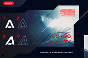 Astromax - A Futuristic Typeface, a Sans Serif Font by Meizzaluna Design (Thumbnail 4 of 10)
