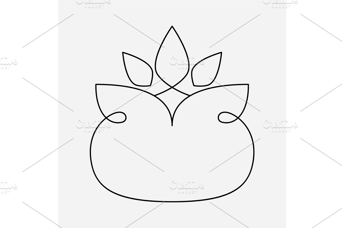 Decorative Frame featuring Leaf, an Illustration by the8monkey