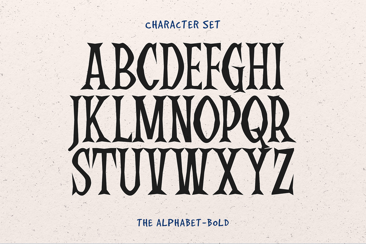 Aidens Family Font - Horror Font, a Serif Font by ariodsgn (Photo 4 of 9)